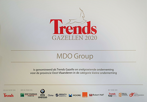 Trends Gazelle Nominatie 2020 MDO GROUP